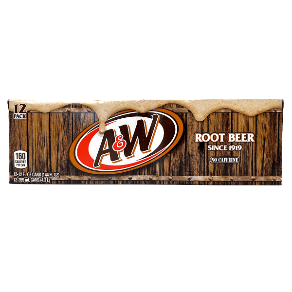 12er Pack A&W Root Beer 355ml