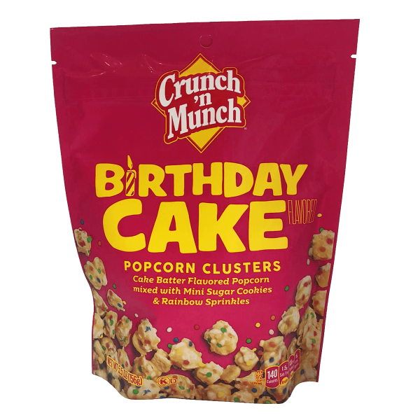 Crunch´n Munch Birthday Cake Popcorn Clusters 156 g