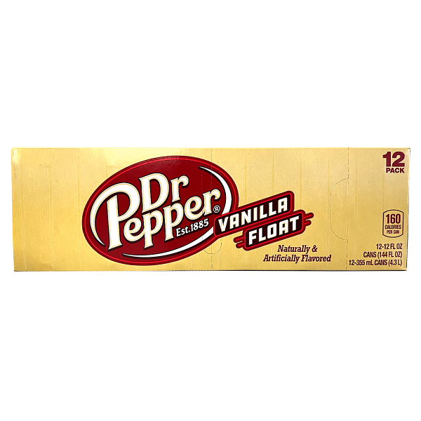 12er Pack Dr. Pepper Vanilla Float 355ml
