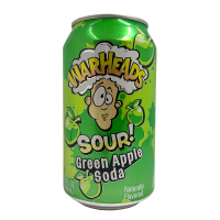 Warheads Sour Soda Green Apple 355ml
