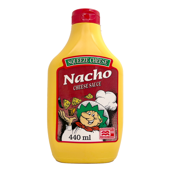Squeeze Cheese Nacho Cheese Sauce 440ml