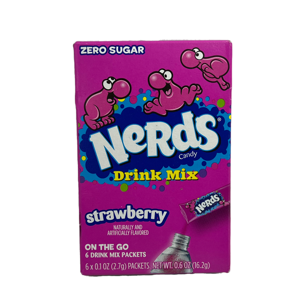 Nerds Drink Mix Strawberry Zero Sugar 16,2g