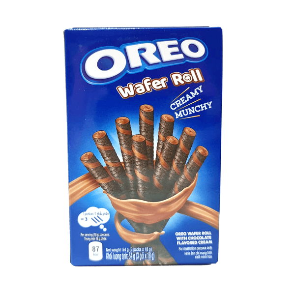 Oreo Wafer Roll Chocolate 54g MHD 06.04.24
