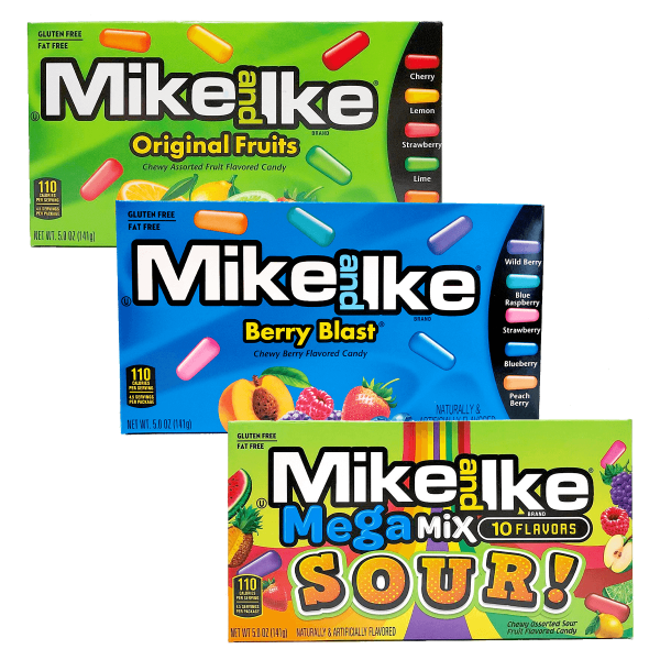 Mike & Ike 3er Pack