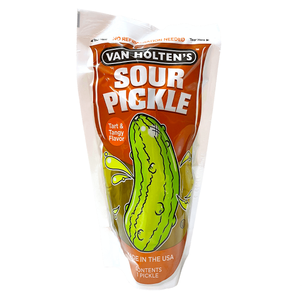 12er Pack Van Holten's Jumbo Sour Pickle 115g