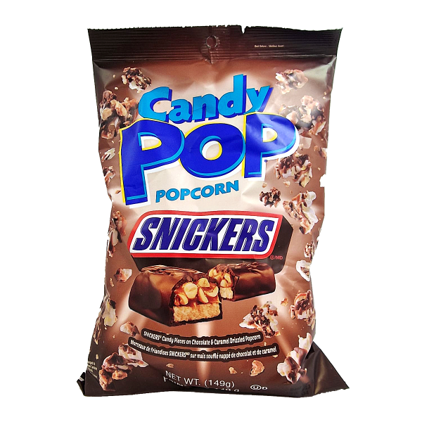 Candy Popcorn Snickers 149g - MHD 19.05.2023