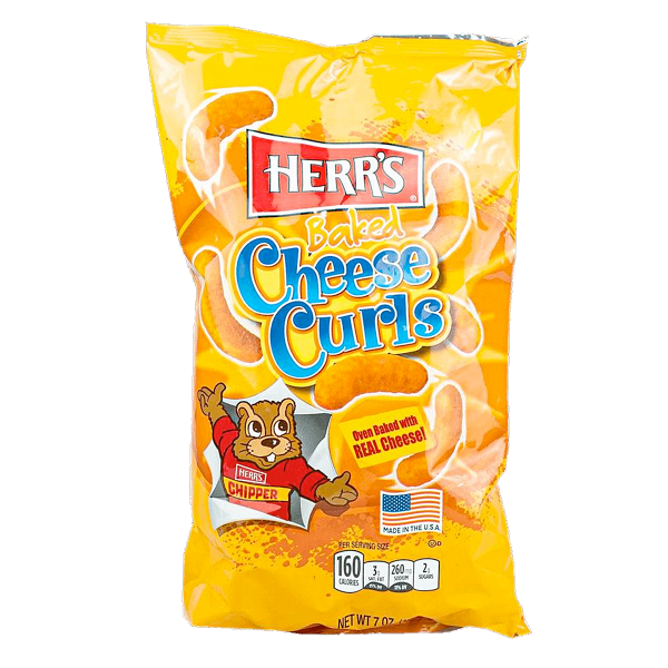 Herr´s Baked Cheese Curls 198g