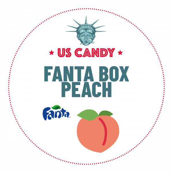 US Candy Box Fanta Peach Pack