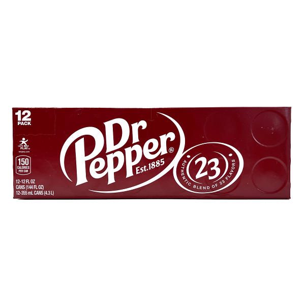 12er Pack Dr. Pepper Original 355 ml