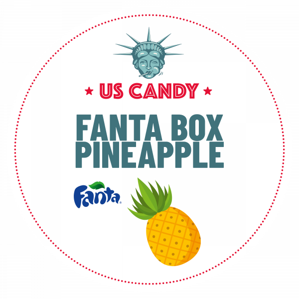 US Candy Box Fanta Pineapple Pack