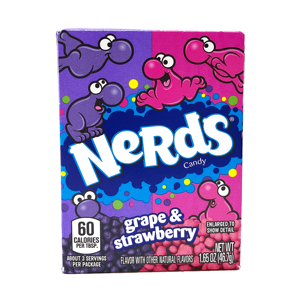 Nerds Grape & Strawberry 46,7 g - MHD 30.04.2024
