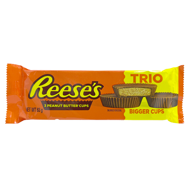 Reese´s Peanut Butter Cups Trio Bigger Cups 63g