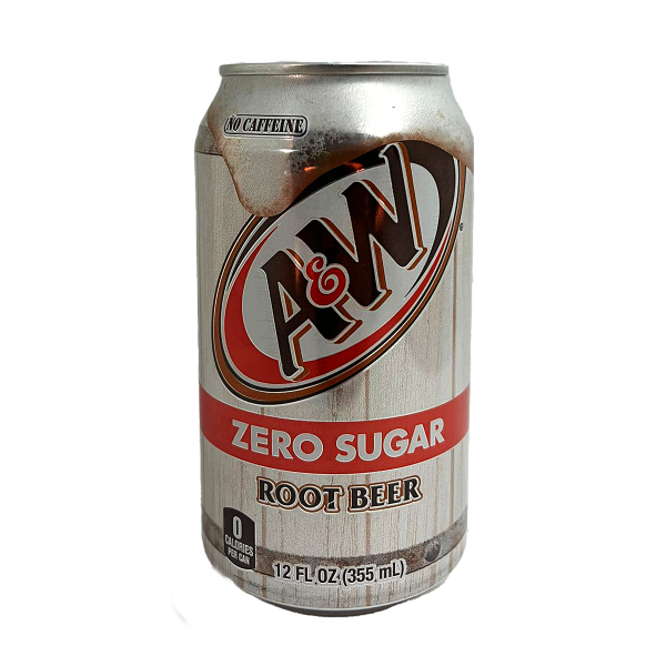 A&W Root Beer Zero Sugar 355ml