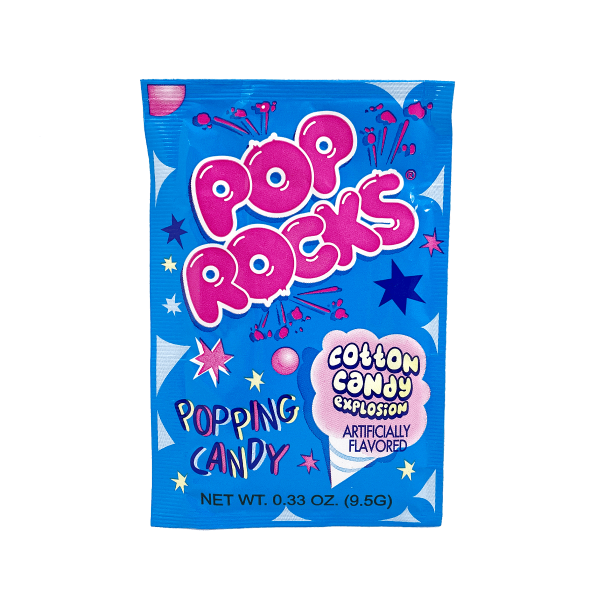Pop Rocks Cotton Candy Popping Candy 9,5g