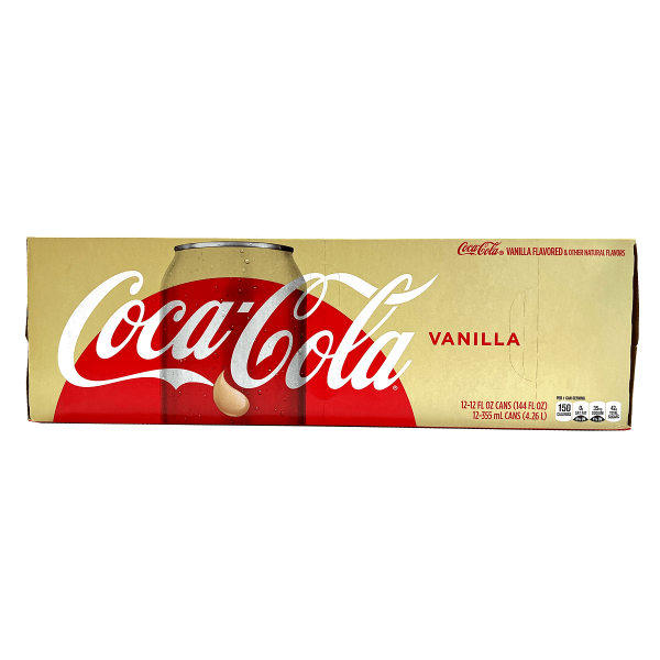 12er Pack Coca Cola Vanilla 355ml - MHD 18.12.2023