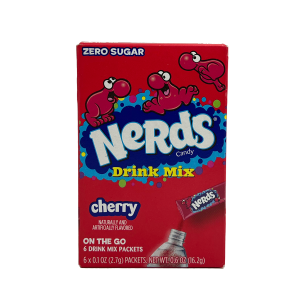 Nerds Drink Mix Cherry Zero Sugar 16,2g