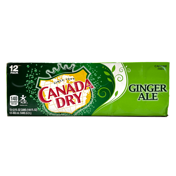 12er Pack Canada Dry Ginger Ale 355ml