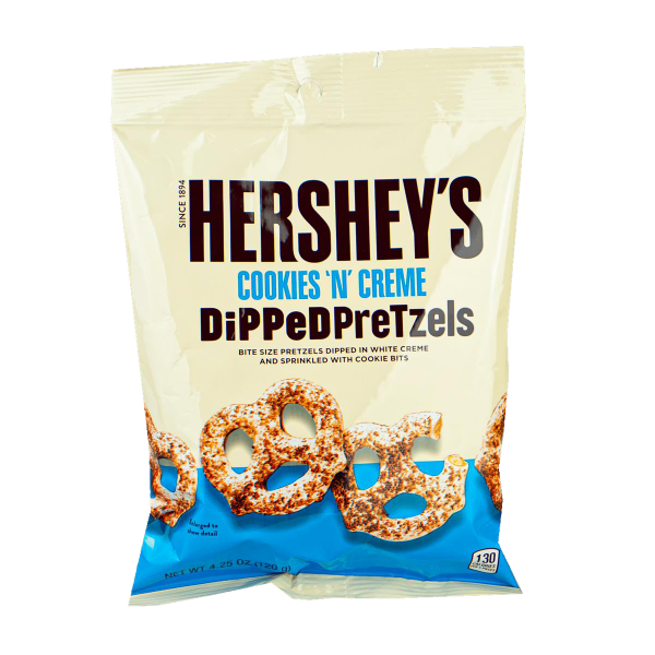 Hershey´s Cookies & Creme Dipped Pretzels 120g