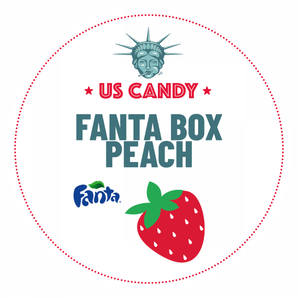 US Candy Box Fanta Strawberry Pack