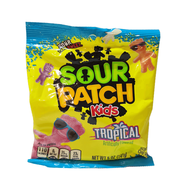 Sour Patch Kids Tropical 141g - MHD 01.02.2024
