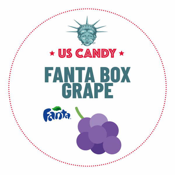 US Candy Box Fanta Grape Pack