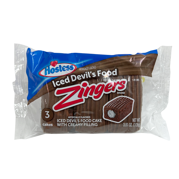 Hostess Zingers Devil´s Food - 3er Pack 108g