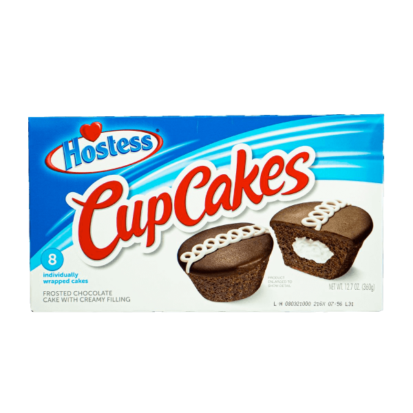 Hostess Cup Cakes Frosted Chocolate 360g
