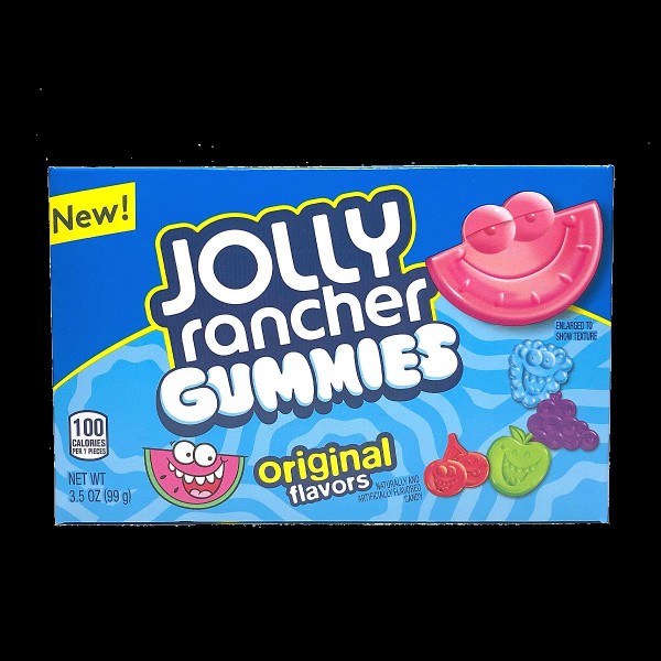 Jolly Rancher Gummies Original Flavors Box 99g - MHD 02/24