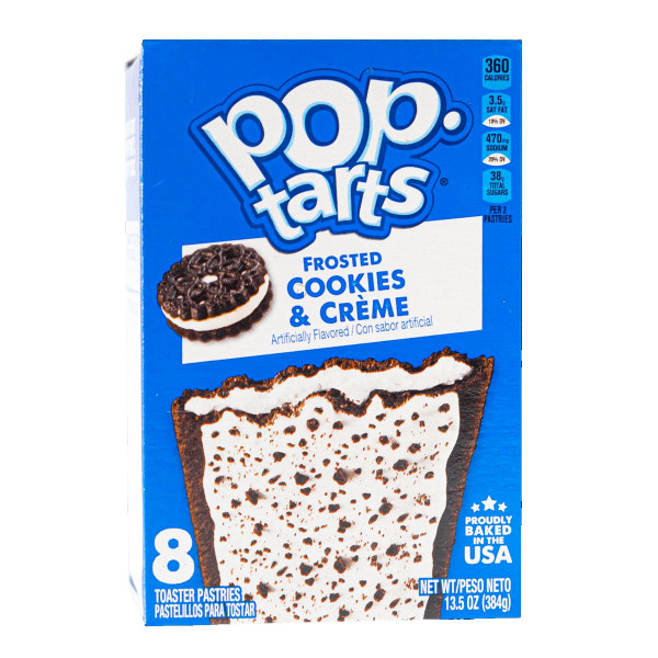 Pop Tarts Frosted Cookies & Cream 8er Pack 384g