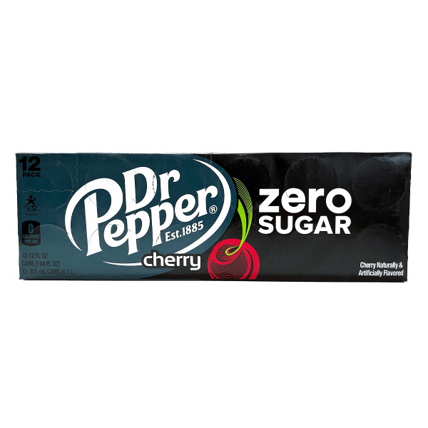 12er Pack Dr.Pepper Cherry Zero Sugar 355ml