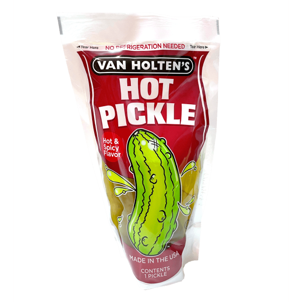 12er Pack Van Holten's Jumbo Pickle Hot 115g